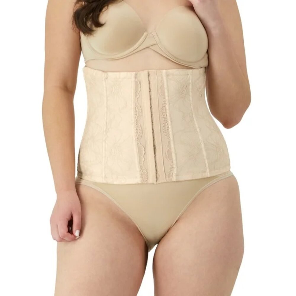 3X Plus Size Maidenform Women’s Shapewear Lace Waist Trainer Shapewear